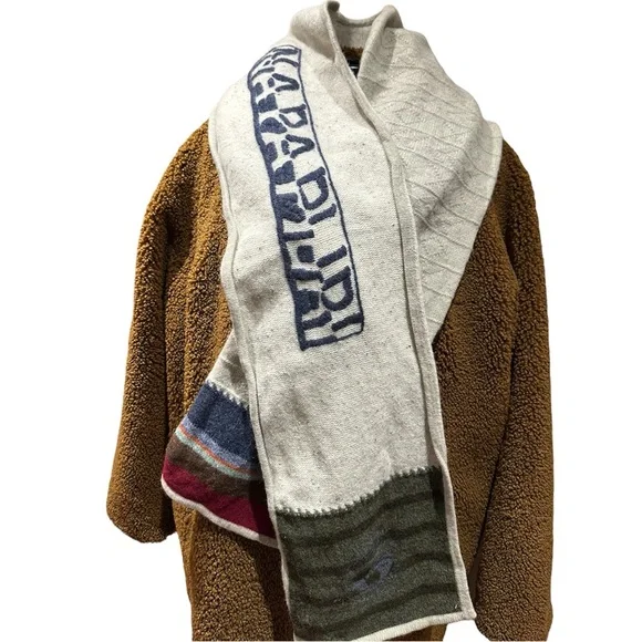 NAPAPIJRI Wool Multicolor Scarf - Picture 5 of 9